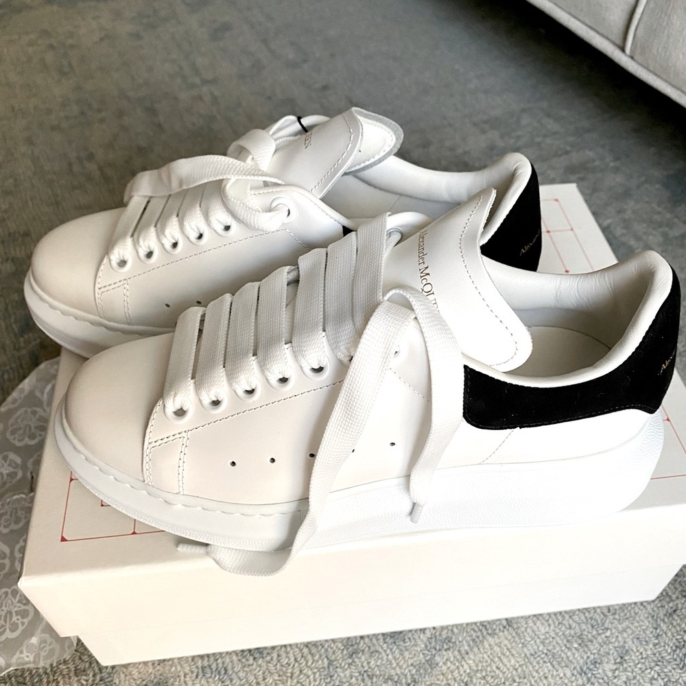 Alexander McQueen Platform Leather Sneakers